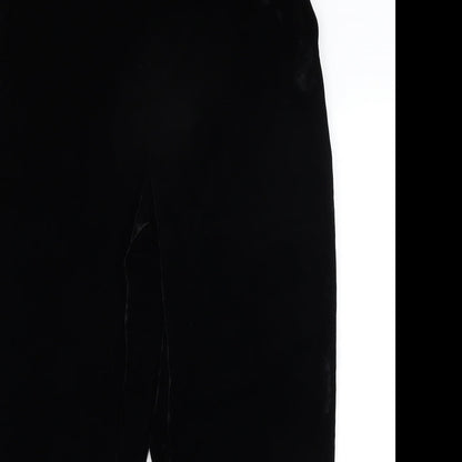 F&F Womens Black   Trousers  Size 14 L25.5 in