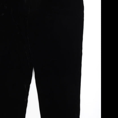 F&F Womens Black   Trousers  Size 14 L25.5 in