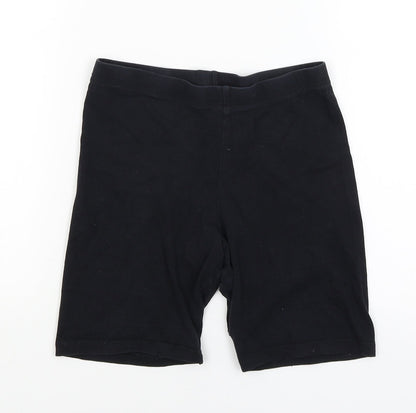 F&F Boys Black   Compression Shorts Size 11-12 Years