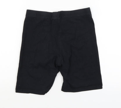 F&F Boys Black   Compression Shorts Size 11-12 Years