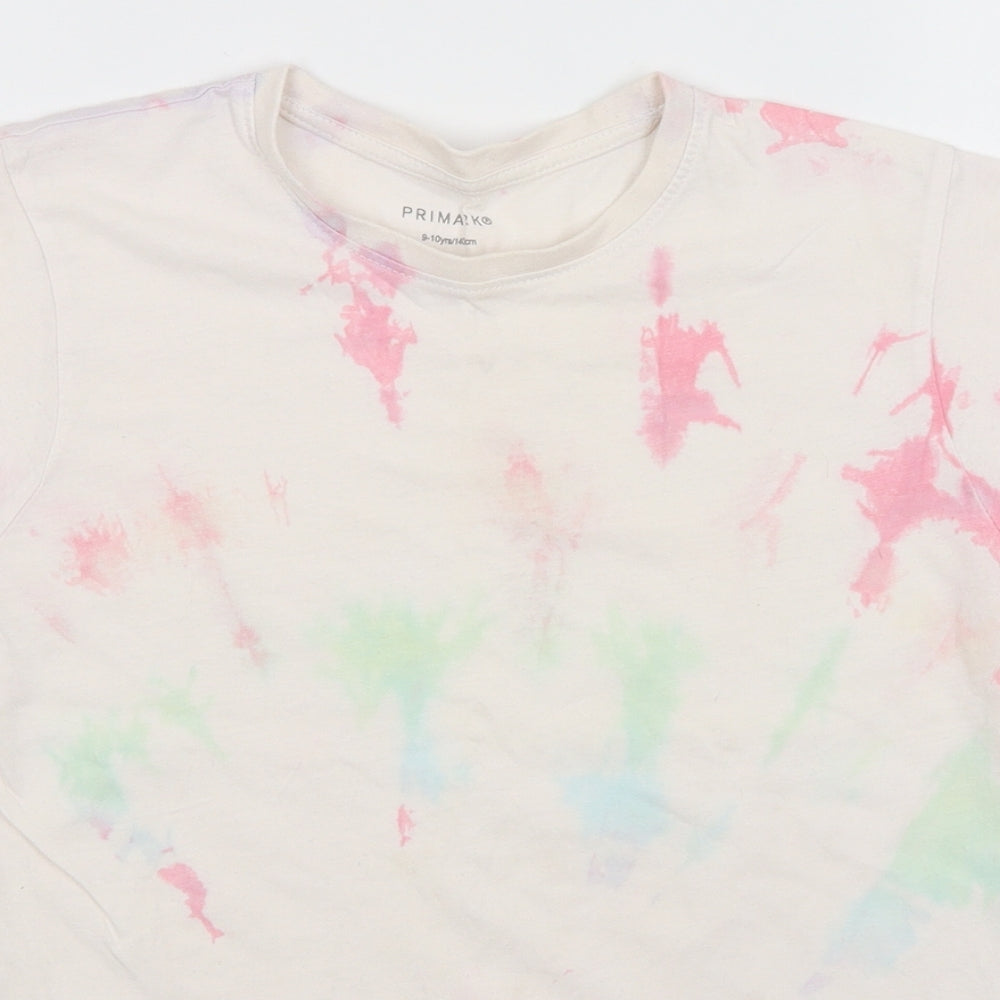 Primark Boys White   Basic T-Shirt Size 9-10 Years