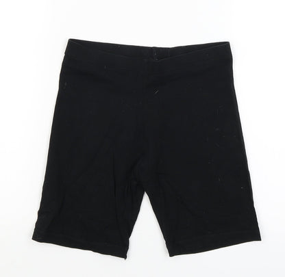 F&F Boys Black   Compression Shorts Size 11-12 Years