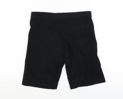 F&F Boys Black   Compression Shorts Size 11-12 Years