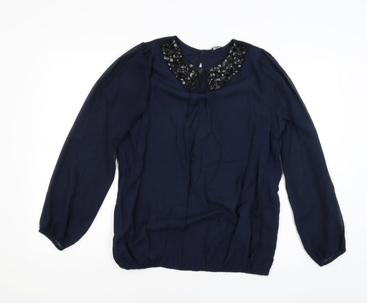 F&F Womens Blue   Basic Blouse Size 14