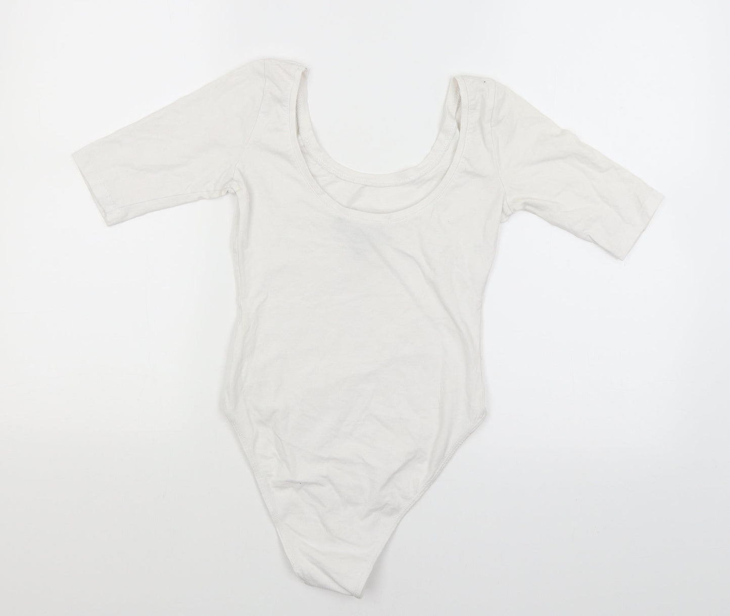 Atmosphere Womens White   Bodysuit One-Piece Size 6