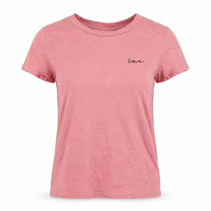 Womens UK Size XS Divided Pink Basic T-Shirt