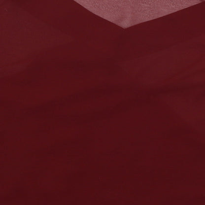 Womens UK Size 8 Missguided Red Wrap T-Shirt