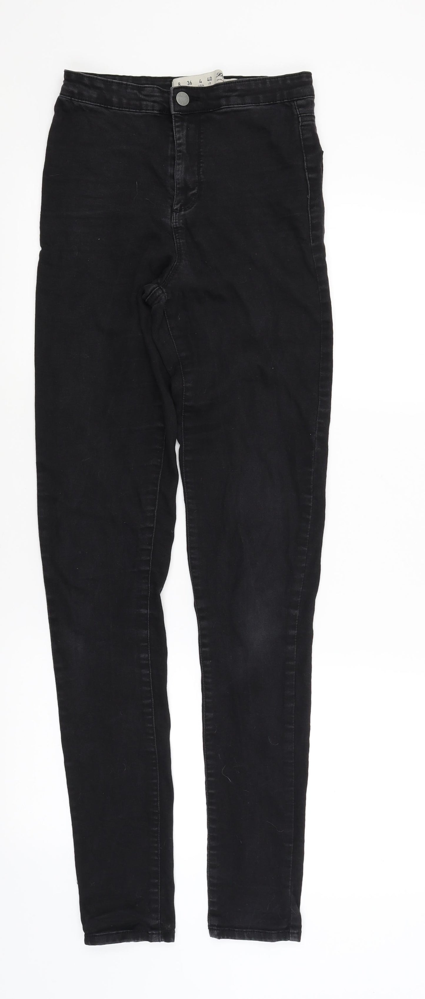 Denim Co Womens Black   Skinny Jeans Size 8 L31 in