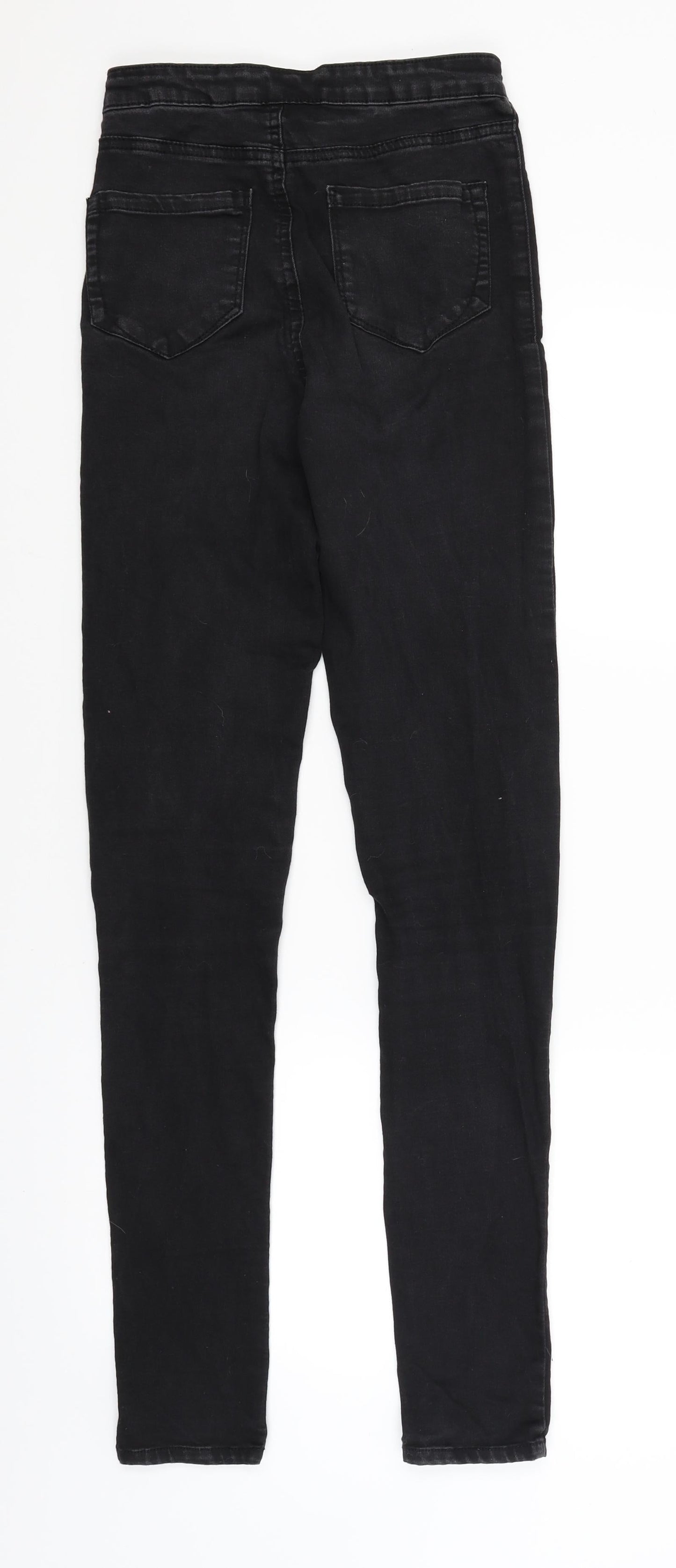 Denim Co Womens Black   Skinny Jeans Size 8 L31 in