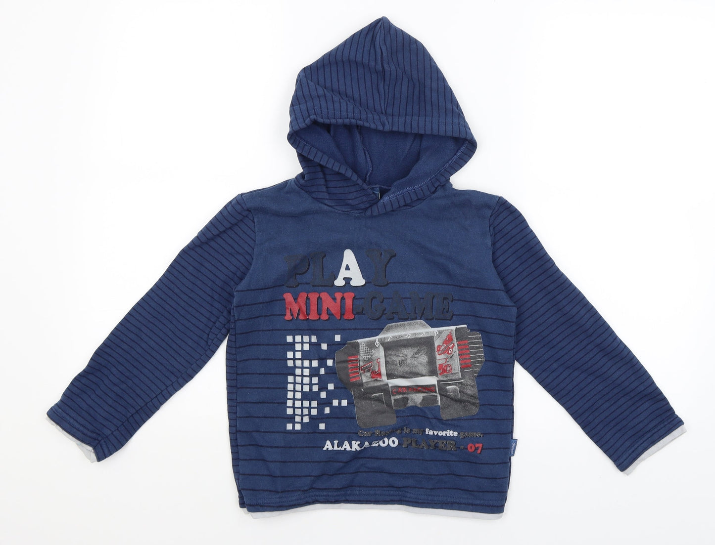 Alakazoo Boys Blue   Pullover Hoodie Size 6 Years  - Gaming