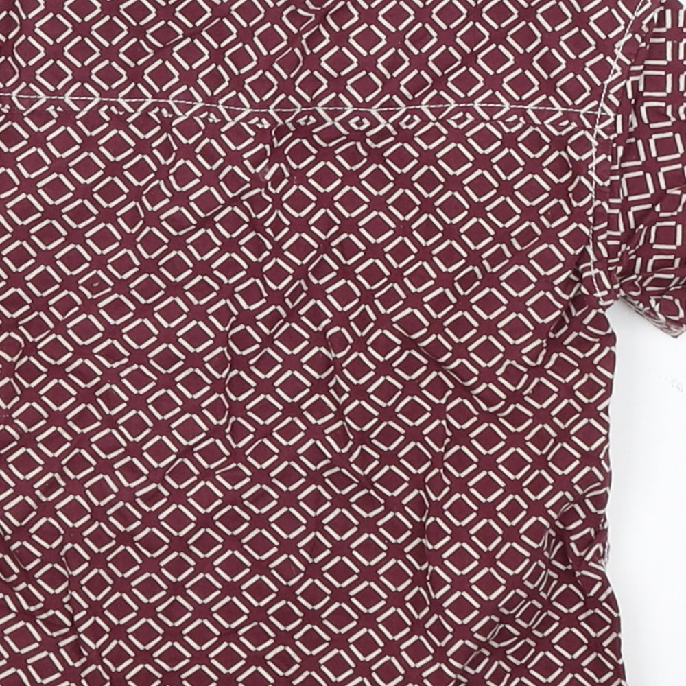 Mini Rebel Baby Red   Basic Button-Up Size 18-24 Months