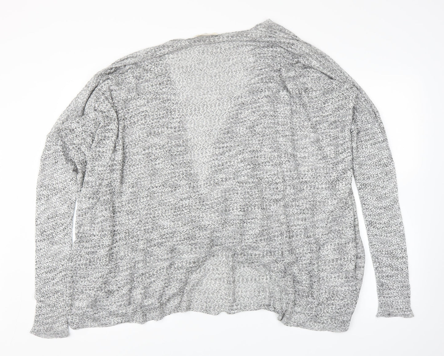 Womens UK Size 14 Label Lab Grey Wrap Blouse