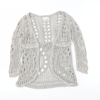 Creamie Girls Grey   Cardigan Jumper Size 5 Years