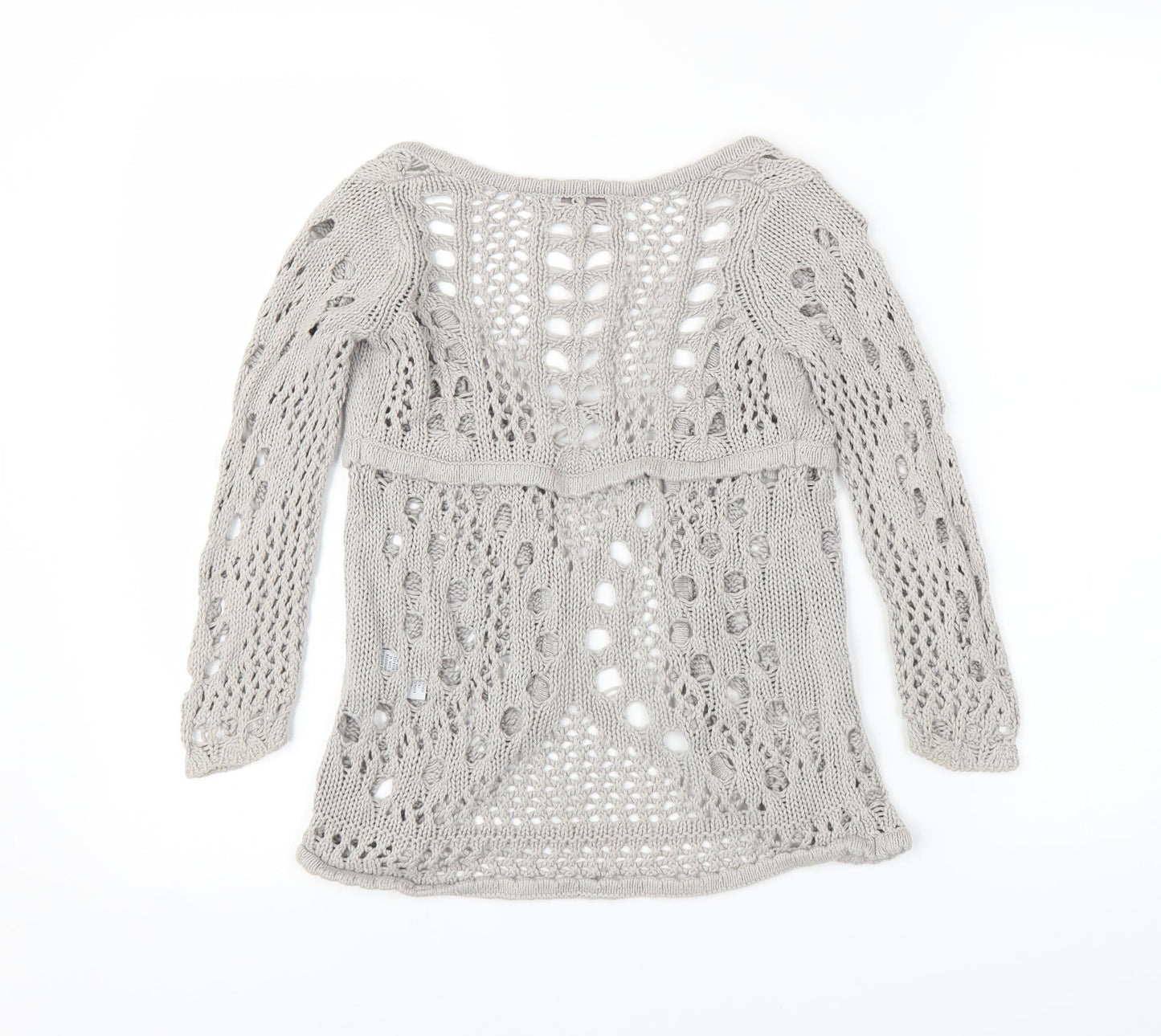 Creamie Girls Grey   Cardigan Jumper Size 5 Years