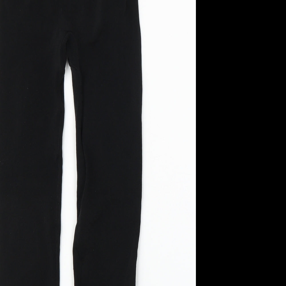 Primark Womens Black   Capri Leggings Size 10 L20 in