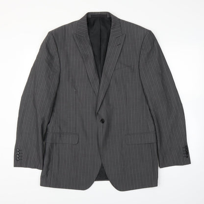 Mens UK Size 42 M&S Regular Grey Suit Jacket