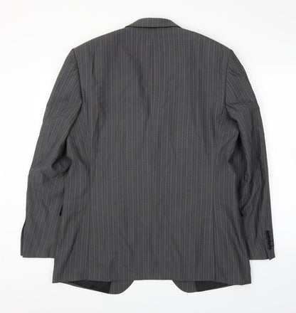 Mens UK Size 42 M&S Regular Grey Suit Jacket