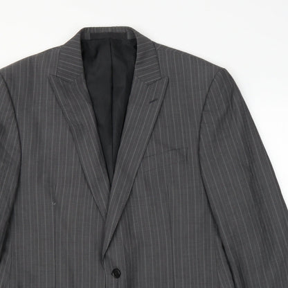 Mens UK Size 42 M&S Regular Grey Suit Jacket