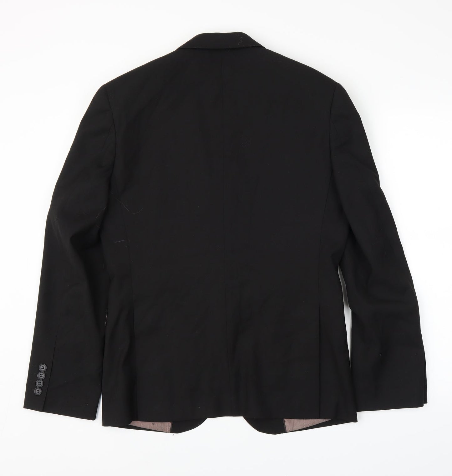 Primark Womens Black   Jacket Suit Jacket Size 38