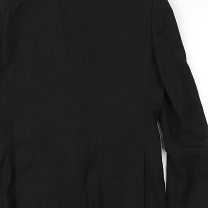 Primark Womens Black   Jacket Suit Jacket Size 38
