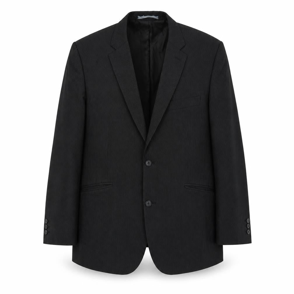 Mens UK Size 42 Preworn Regular Black Suit Jacket