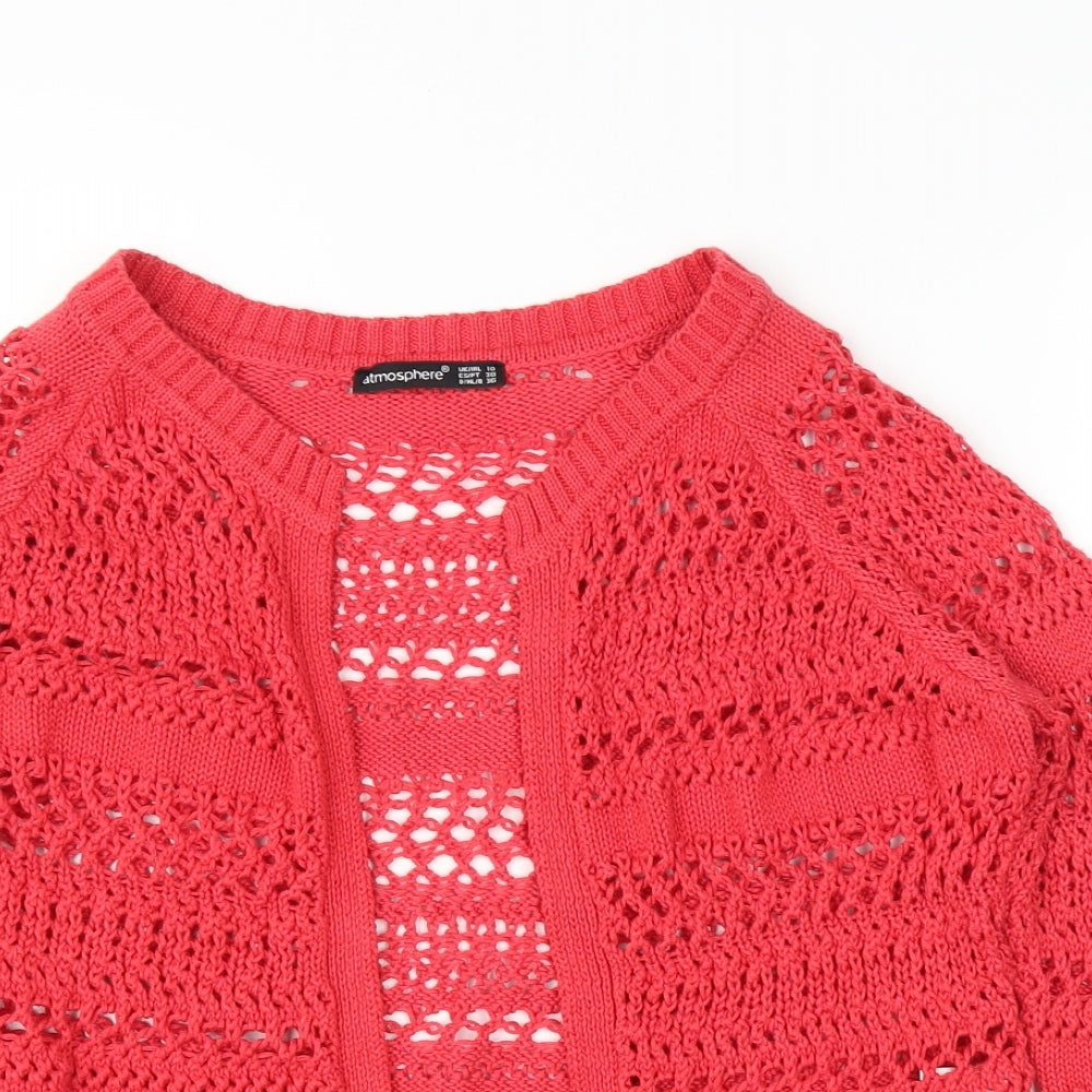 Primark Womens Red   Cardigan Jumper Size 10