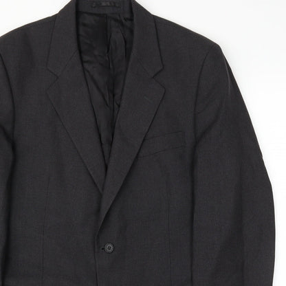 Mens UK Size 42 Roderick Charles Regular Grey Suit Jacket