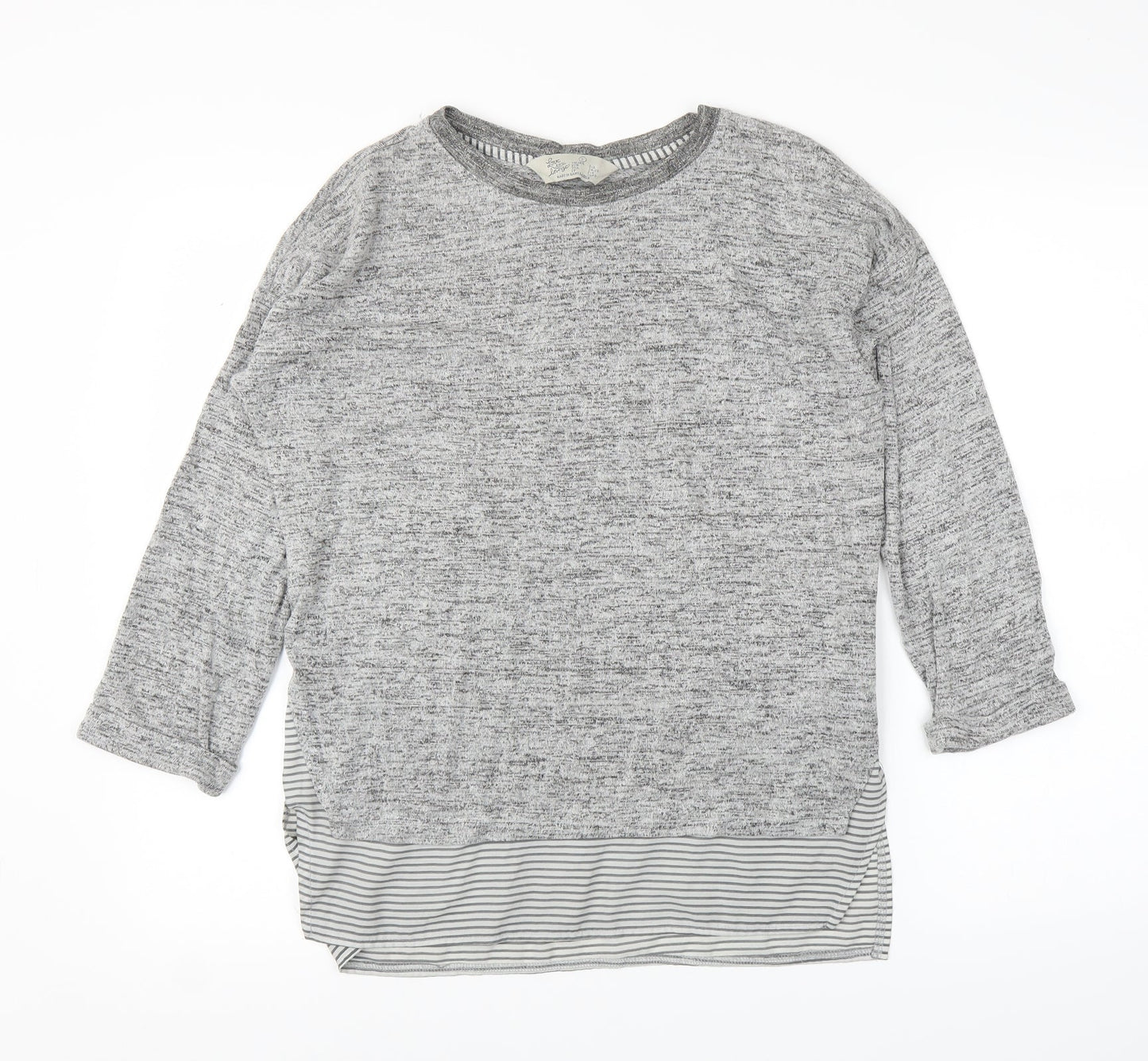 Primark Womens Grey   Basic Blouse Size 8