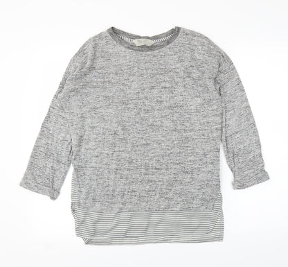 Primark Womens Grey   Basic Blouse Size 8