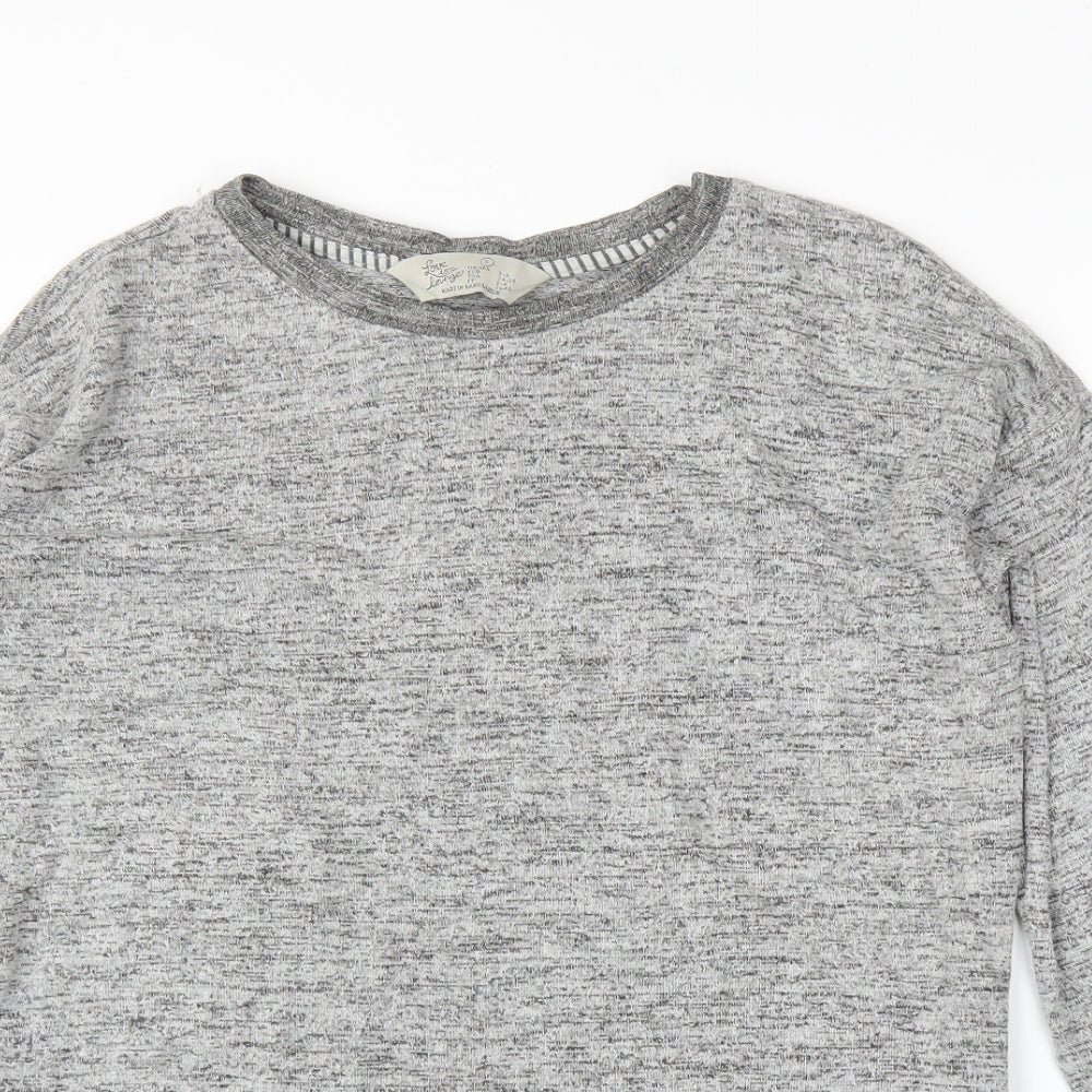 Primark Womens Grey   Basic Blouse Size 8