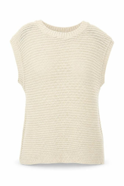 Warehouse Womens Beige   Vest Jumper Size 6