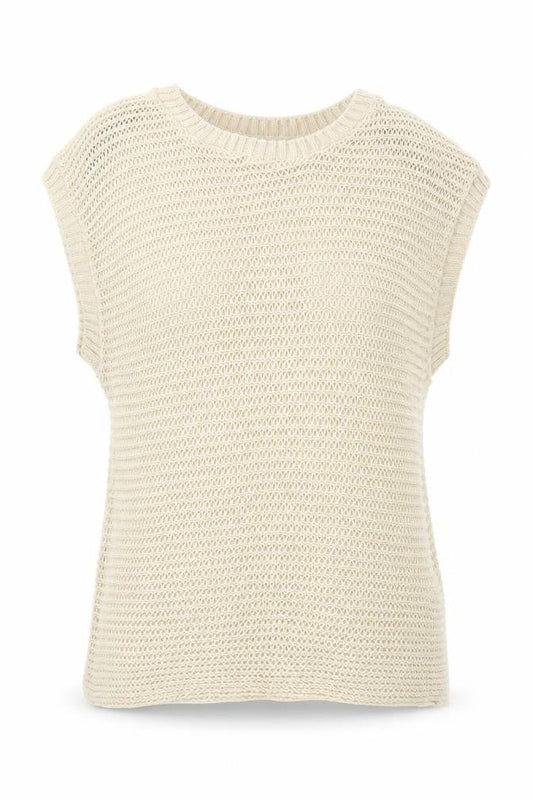 Warehouse Womens Beige   Vest Jumper Size 6