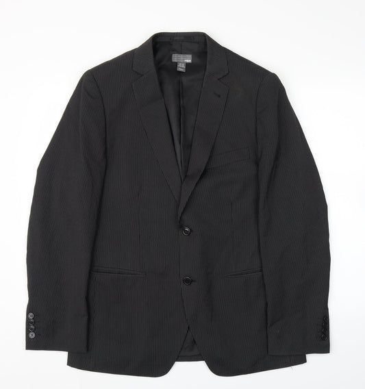 Mens UK Size 42 H&M Regular Grey Suit Jacket