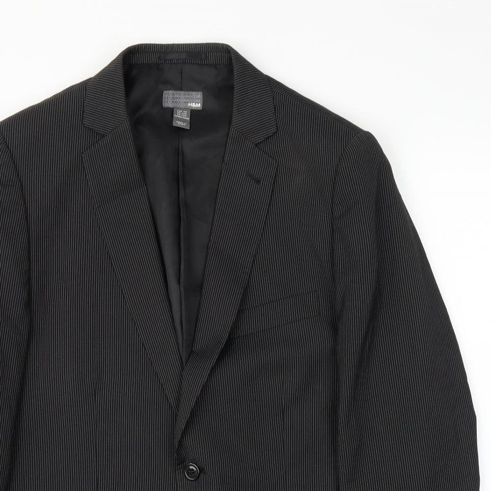 Mens UK Size 42 H&M Regular Grey Suit Jacket