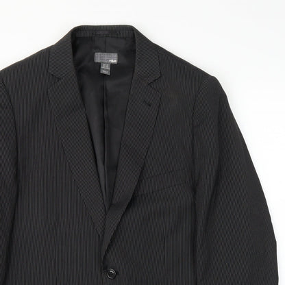 Mens UK Size 42 H&M Regular Grey Suit Jacket