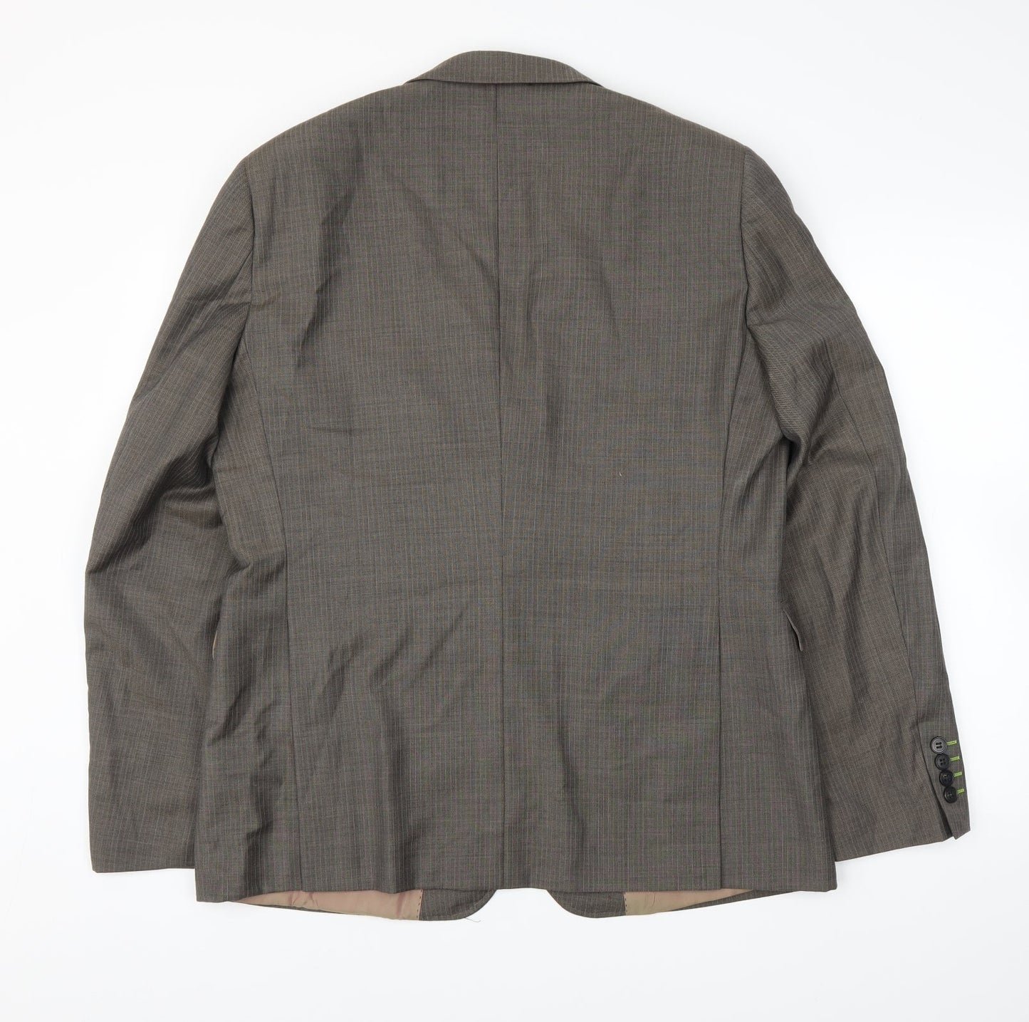 Mens UK Size 42 Topman Regular Brown Suit Jacket