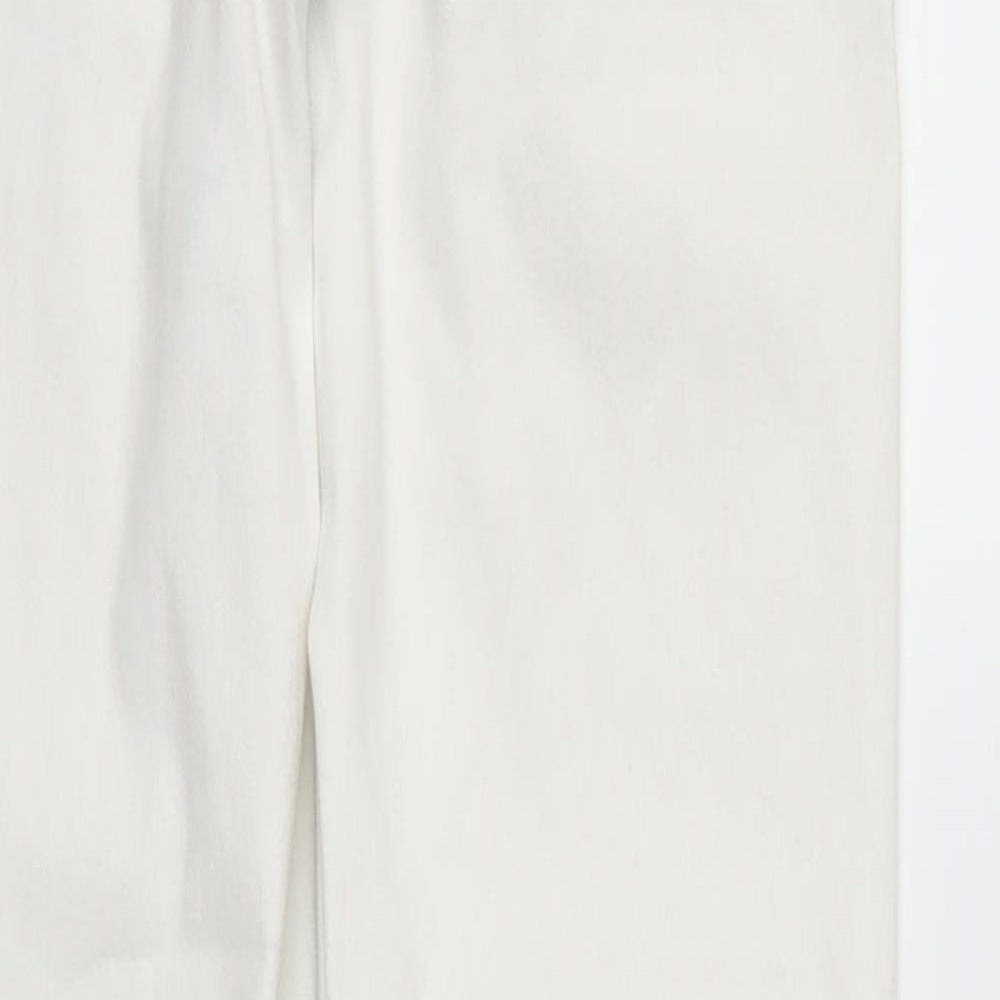 Topshop Womens White  Denim Jegging Jeans Size 28 in L27 in