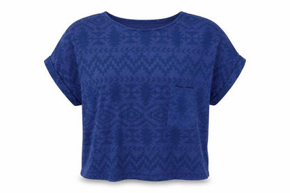 Womens UK Size 12 New Look Blue Basic Blouse