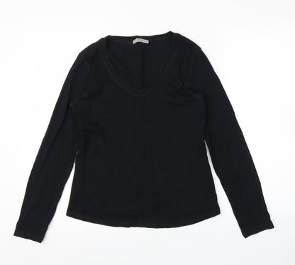 Womens UK Size 12 M&S Black Basic Blouse
