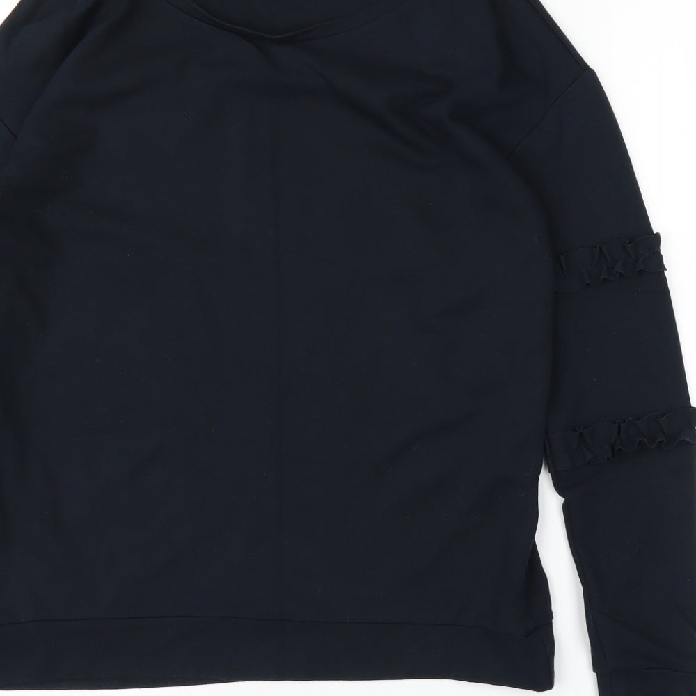 VILA Clothes Womens Blue   Pullover Jumper Size XS