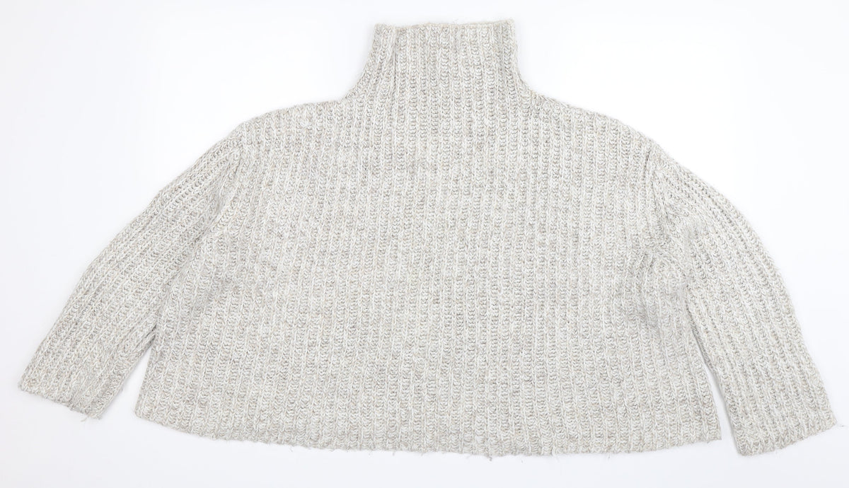 ELVI Womens Beige   Pullover Jumper Size L