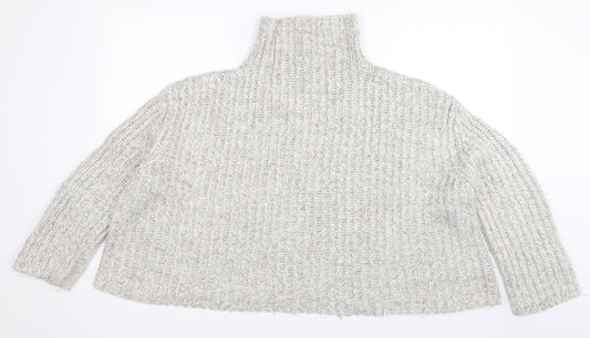 ELVI Womens Beige   Pullover Jumper Size L