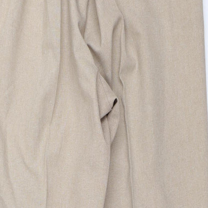 Womens UK Size 16 Bonmarché Regular Fit  Beige Trousers