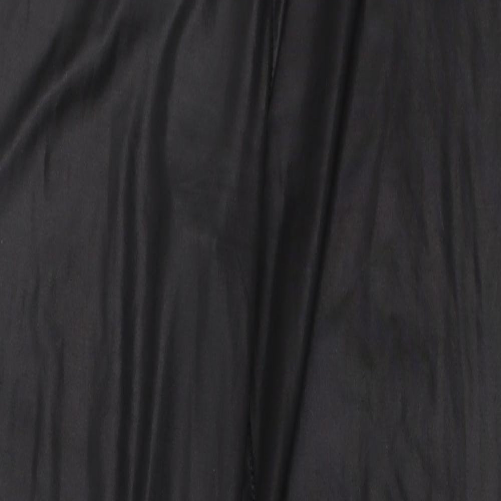 Womens UK Size 6 Boohoo  Carrot Black Leggings