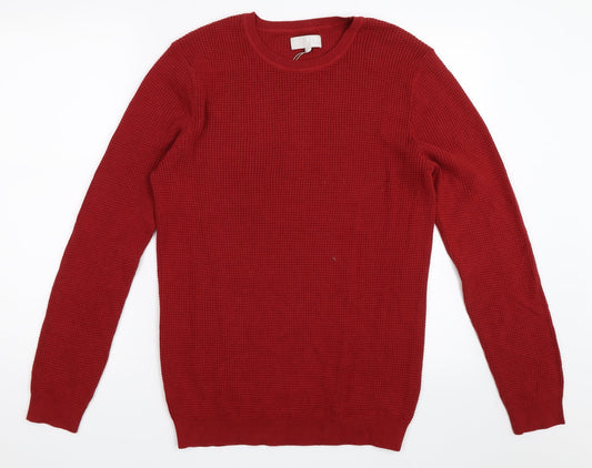 Debenhams Mens Red   Pullover Jumper Size S
