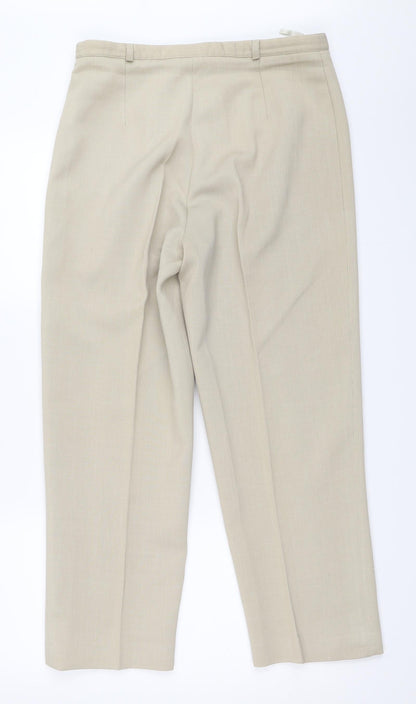 Mackays Womens Beige   Trousers  Size 16 L26.5 in