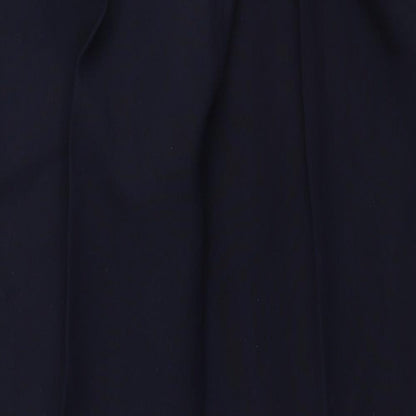 Womens UK Size 14 Preworn Regular Fit  Blue Trousers