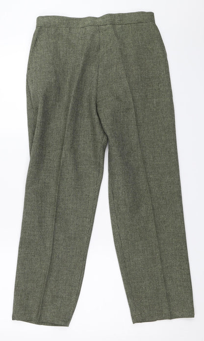 Preworn Womens Green   Trousers  Size 14 L25 in