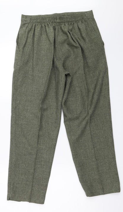Preworn Womens Green   Trousers  Size 14 L25 in