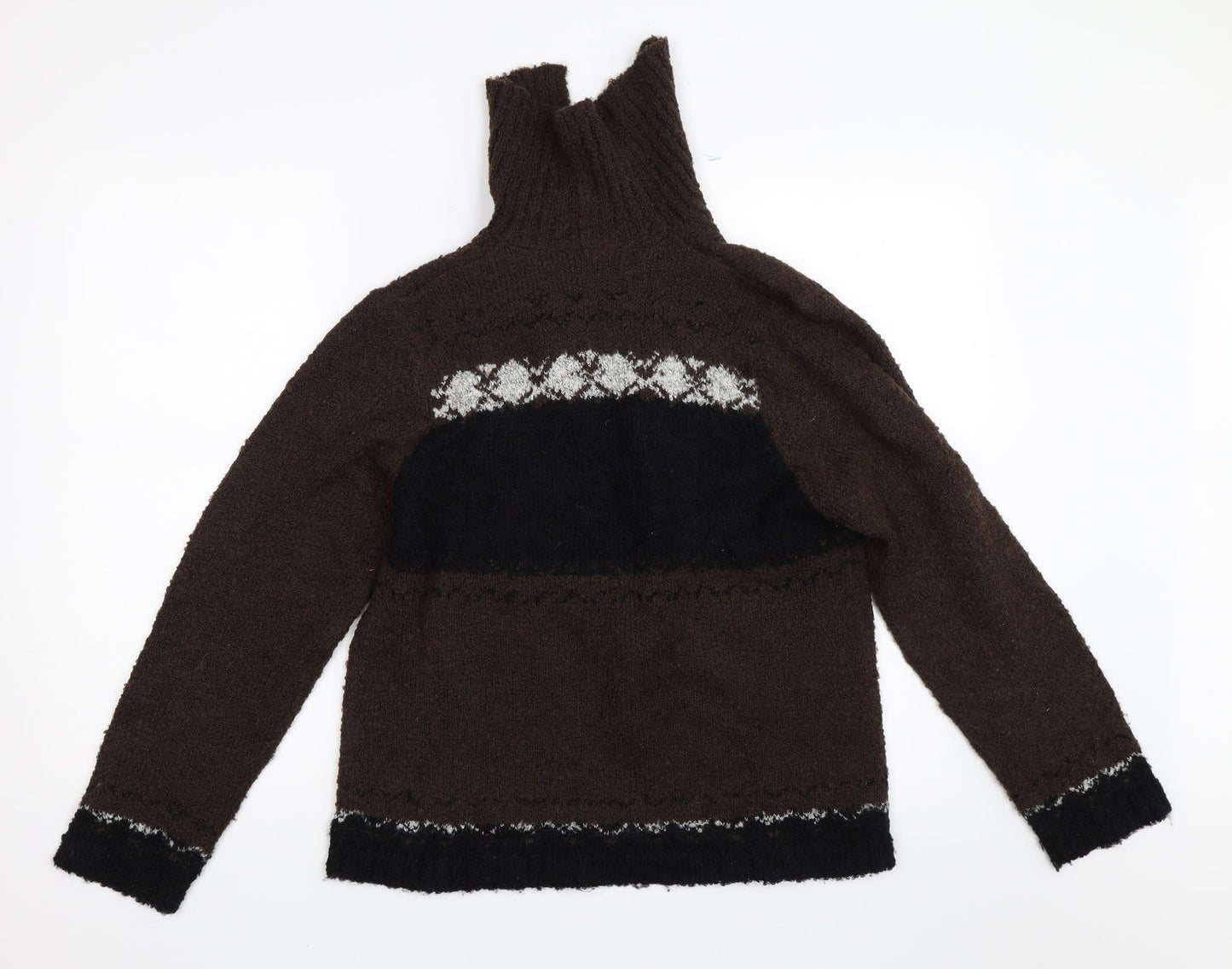 Ze-Ze Womens Brown   Cardigan Jumper Size L